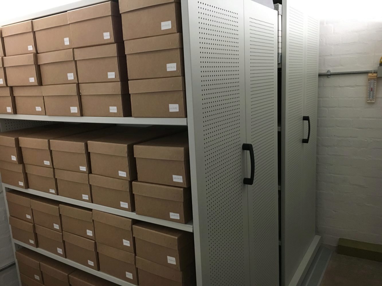 Retail Stockroom Storage - Invicta Mobile Shelving