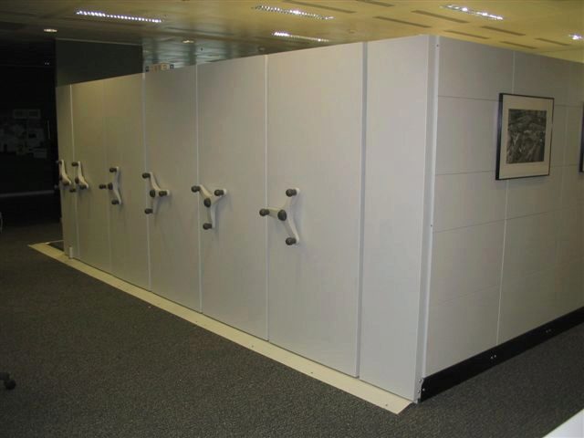 Fire Protected Storage: Invicta Mobile Shelving